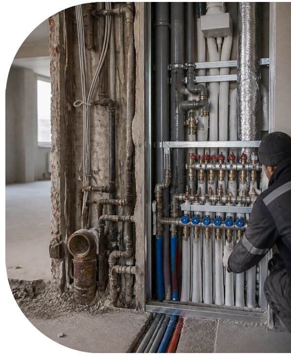 Реконструкция инженерных систем в Кинели от 152820 р. | АПаруса-Кнл