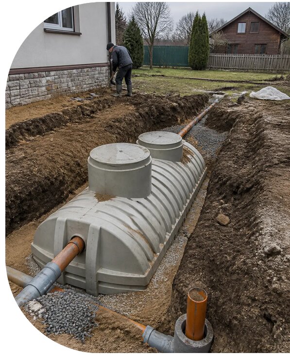 Септик для дачи под ключ в Кинели от 122256 р. | АПаруса-Кнл